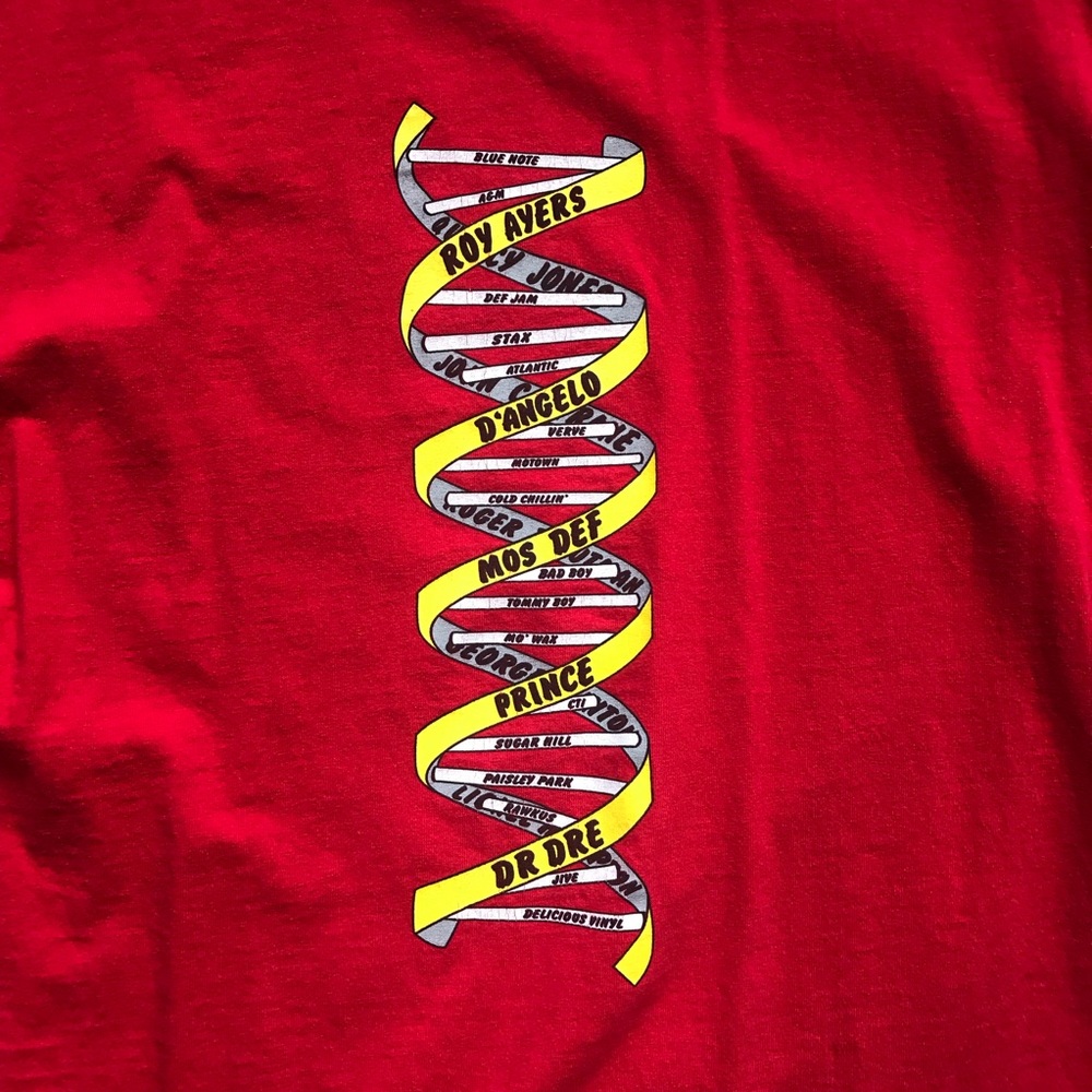 Size Large Red Twelve Bar T Shirt - Picture 2 of 4